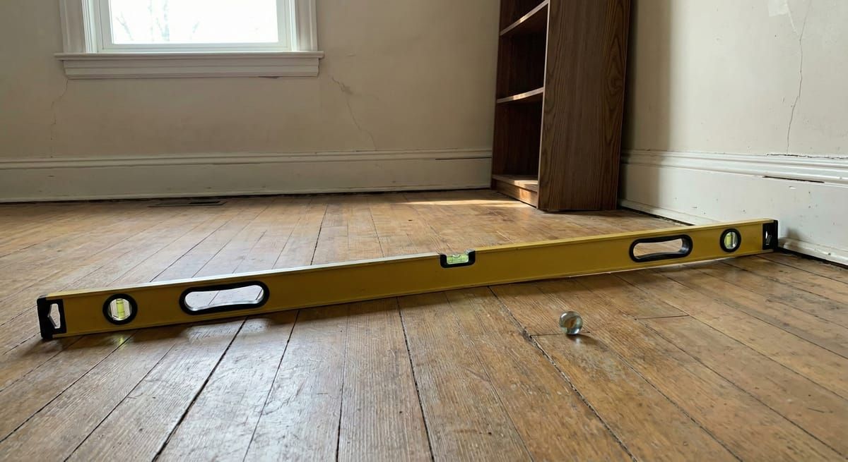 Uneven or Sloping Floors